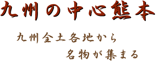 九州の中心熊本